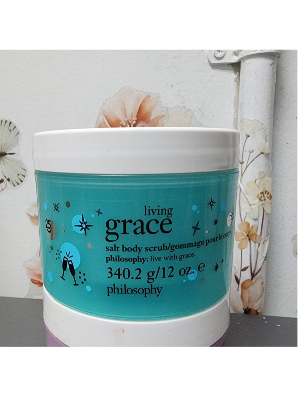 Philosophy Living Grace Salt Body Scrub 12 oz #philosophy #bodycare